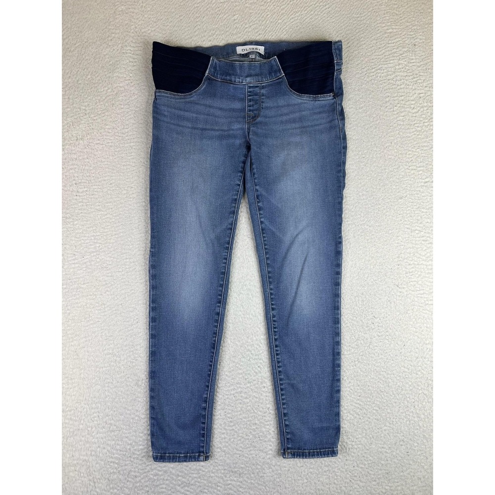 DL1961 Jess Maternity Skinny Jeans Womens 27 Blue Gable Wash Denim‎ Stretch